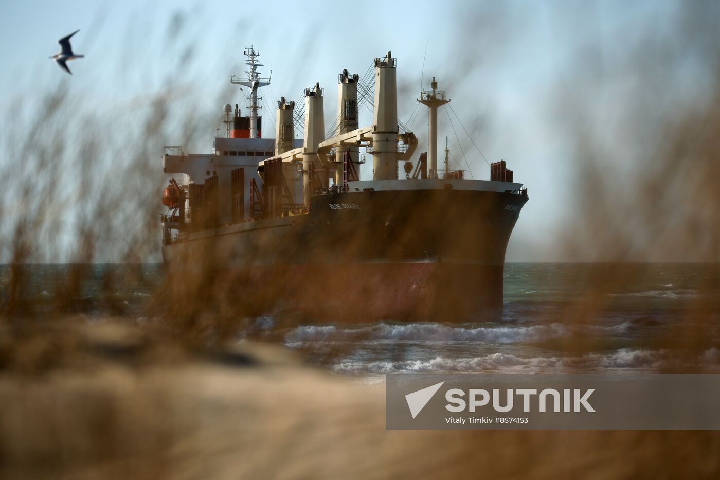 Russia Belize Cargo Ship Storm