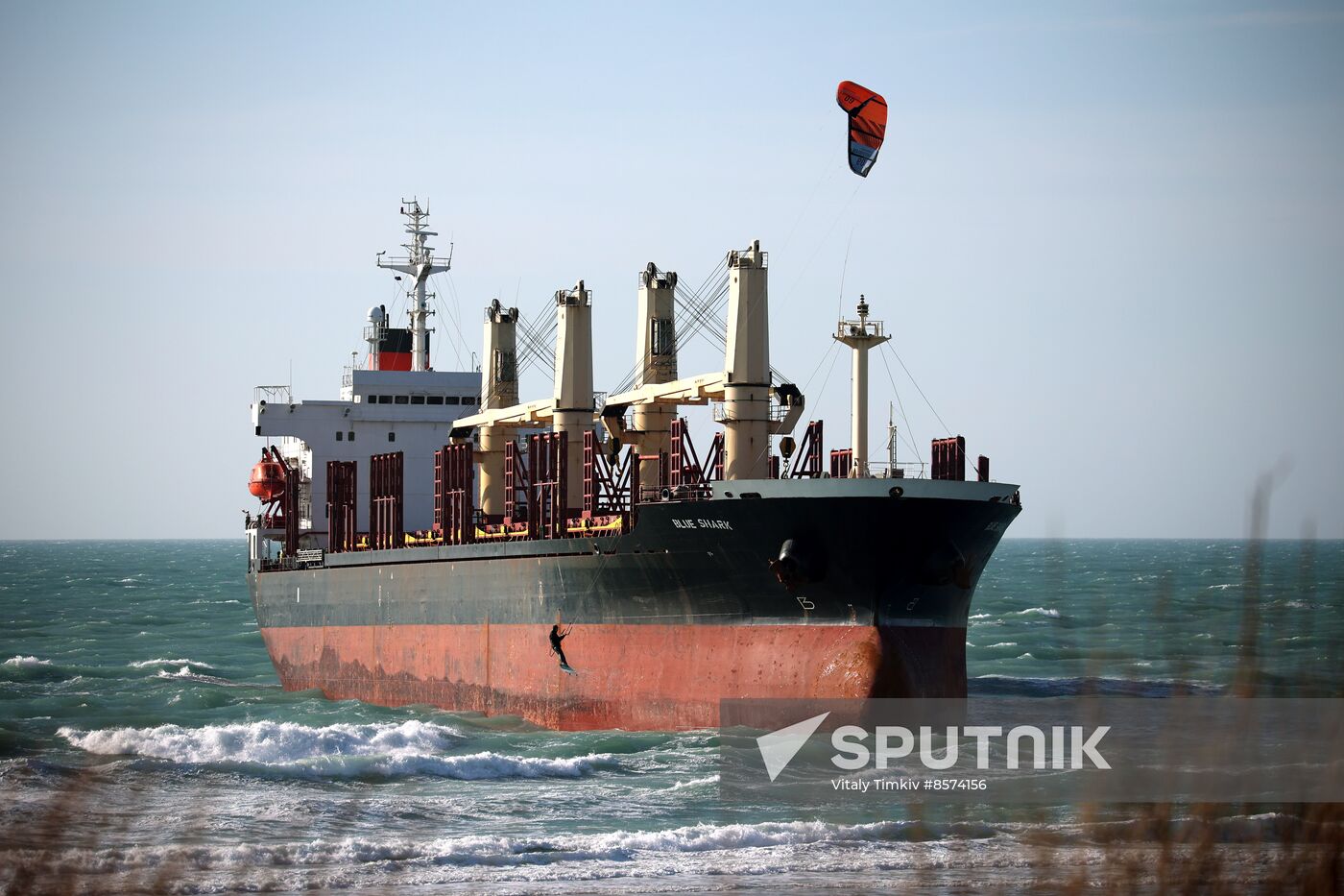 Russia Belize Cargo Ship Storm