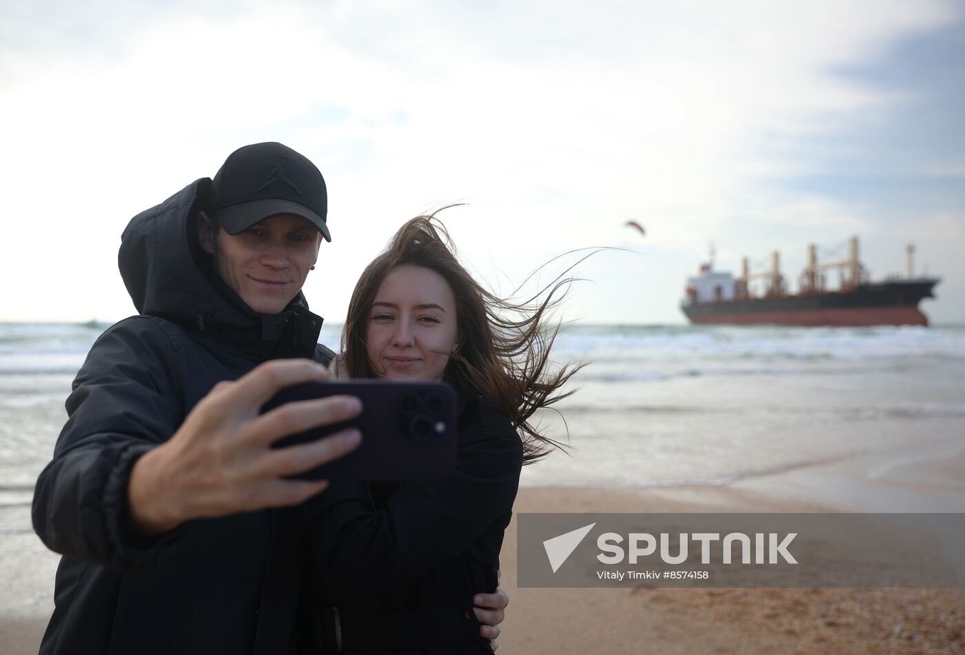 Russia Belize Cargo Ship Storm