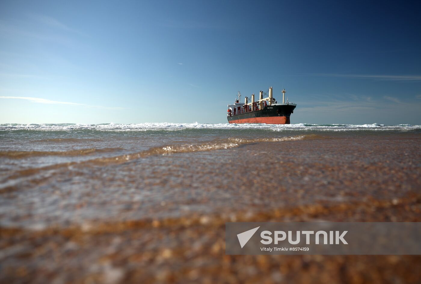 Russia Belize Cargo Ship Storm