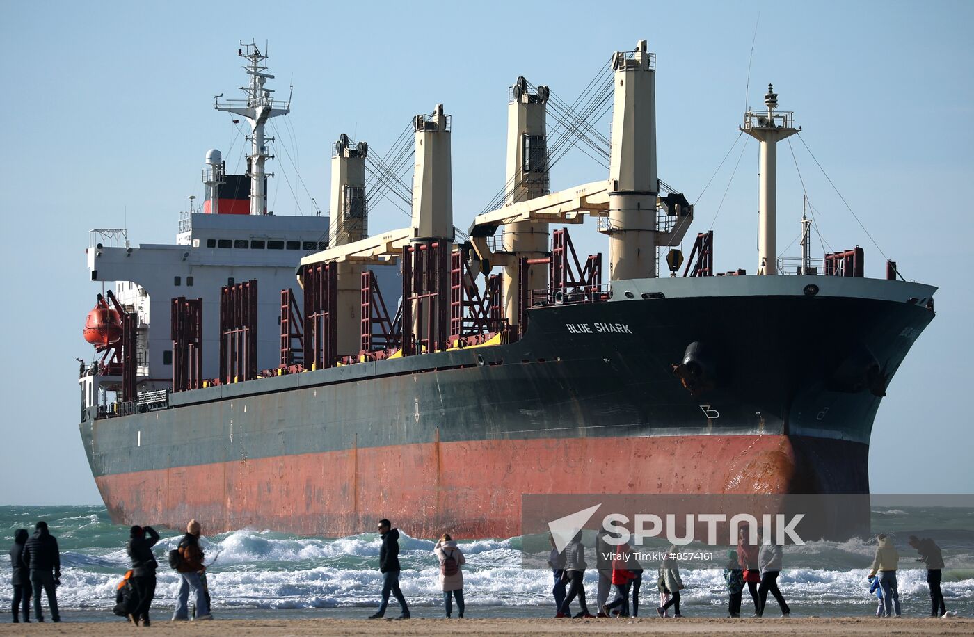 Russia Belize Cargo Ship Storm