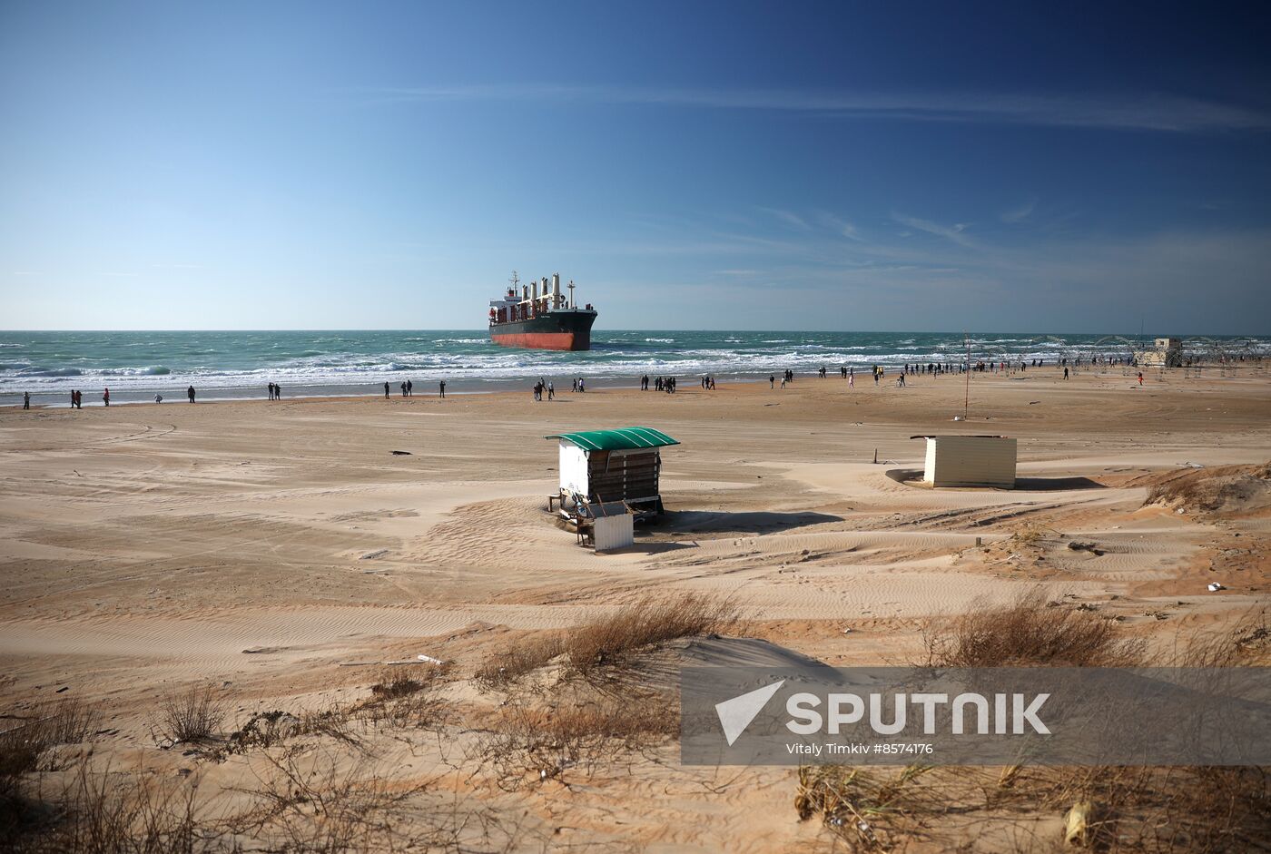 Russia Belize Cargo Ship Storm