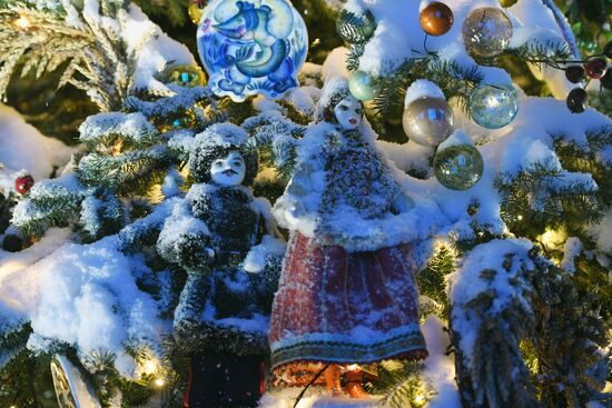 The International RUSSIA EXPO Forum and Exhibition. The Christmas Tree of the Rostov Region. Location: Russia, Moscow. Author: Vladimir Vyatkin/Sputnik. International RUSSIA EXPO forum and exhibition