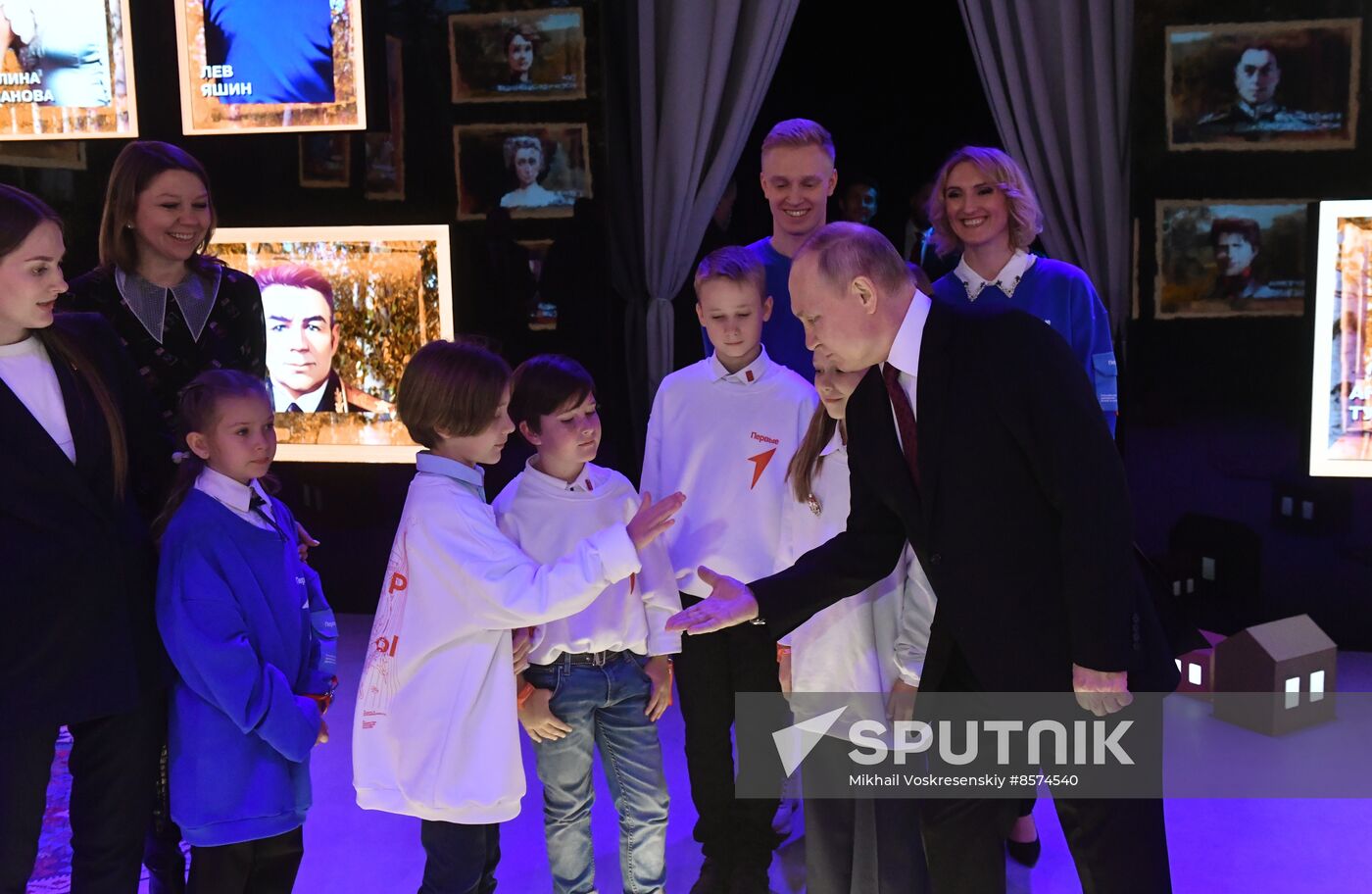 President Vladimir Putin visits RUSSIA EXPO