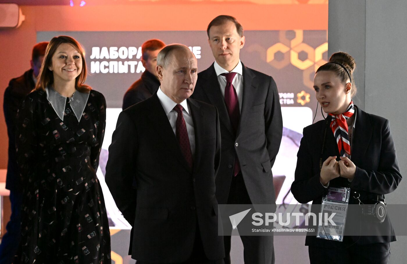 President Vladimir Putin visits RUSSIA EXPO