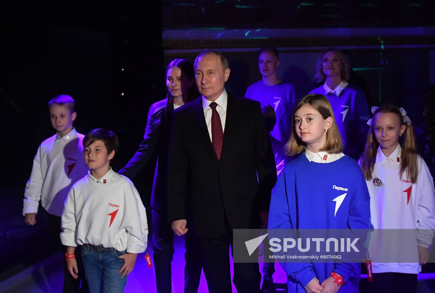 President Vladimir Putin visits RUSSIA EXPO