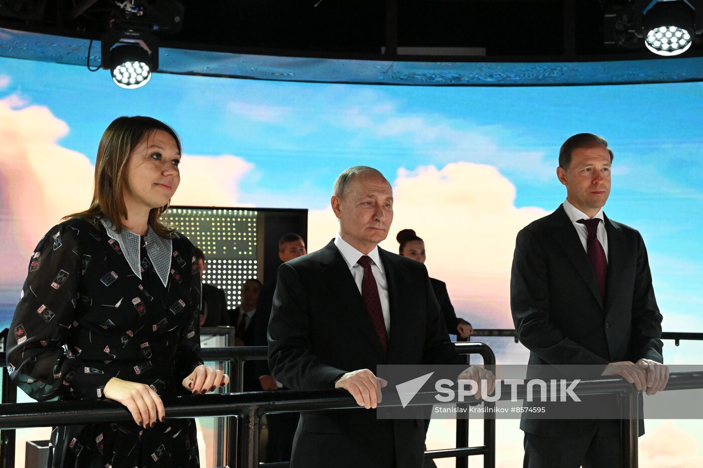 President Vladimir Putin visits RUSSIA EXPO