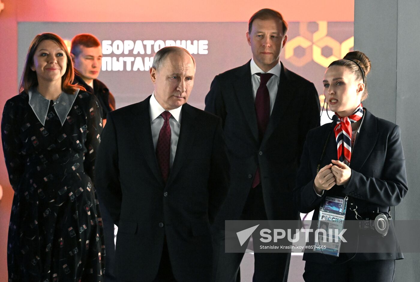 President Vladimir Putin visits RUSSIA EXPO