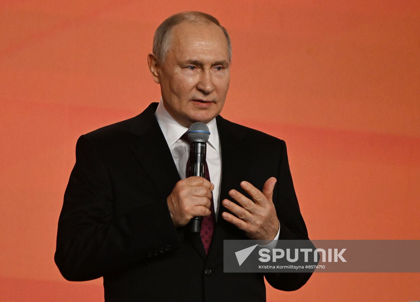 President of Russia Vladimir Putin awards winners of WeAreTogether international Prize