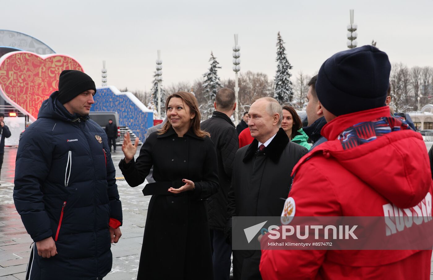 President Vladimir Putin visits RUSSIA EXPO