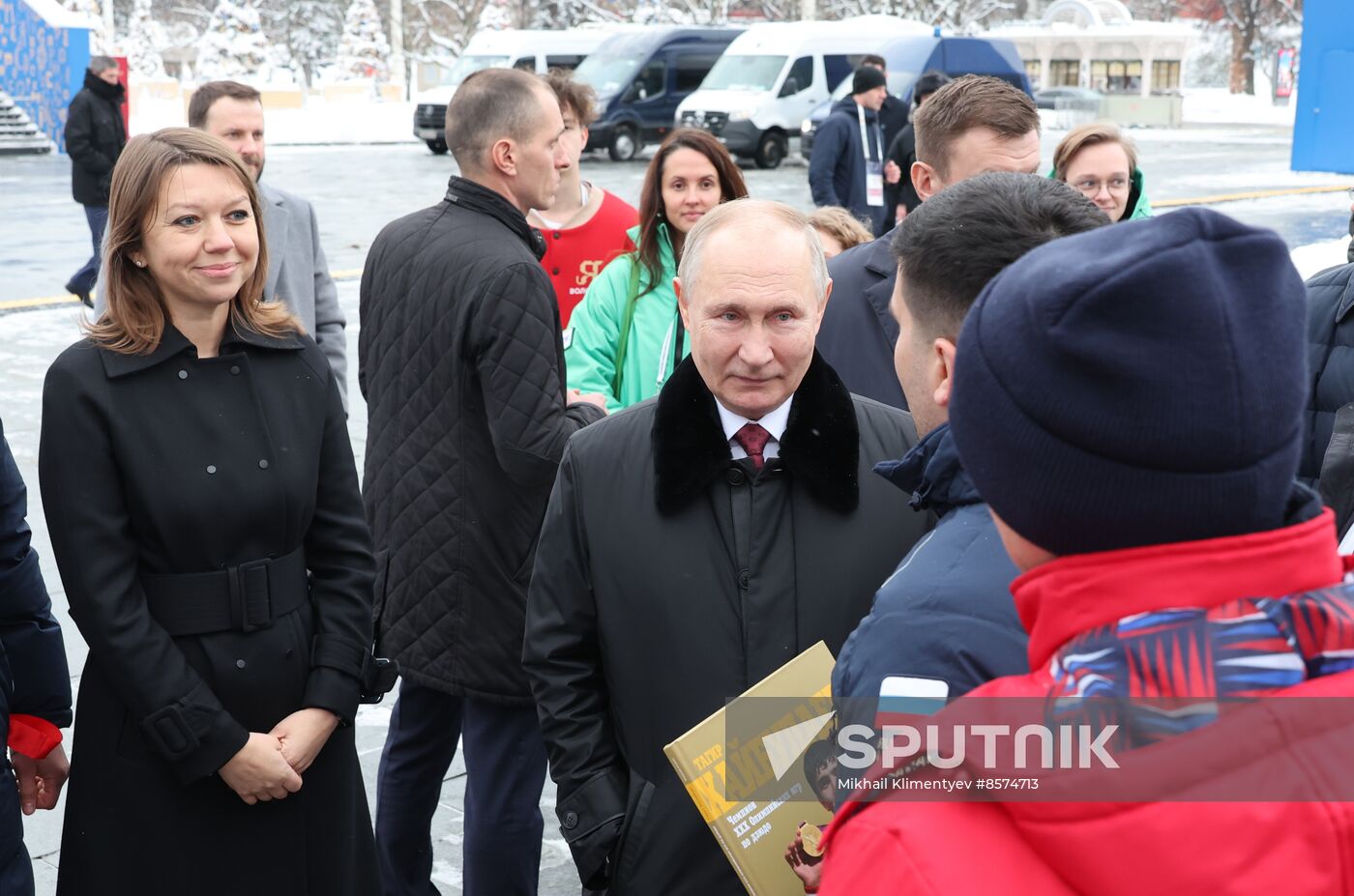 President Vladimir Putin visits RUSSIA EXPO