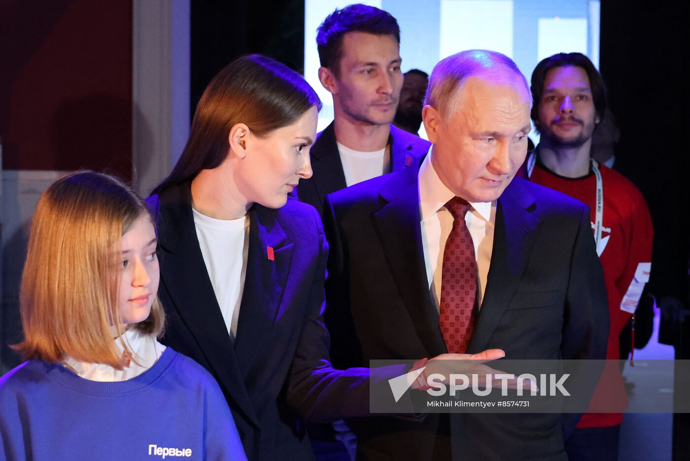 President Vladimir Putin visits RUSSIA EXPO