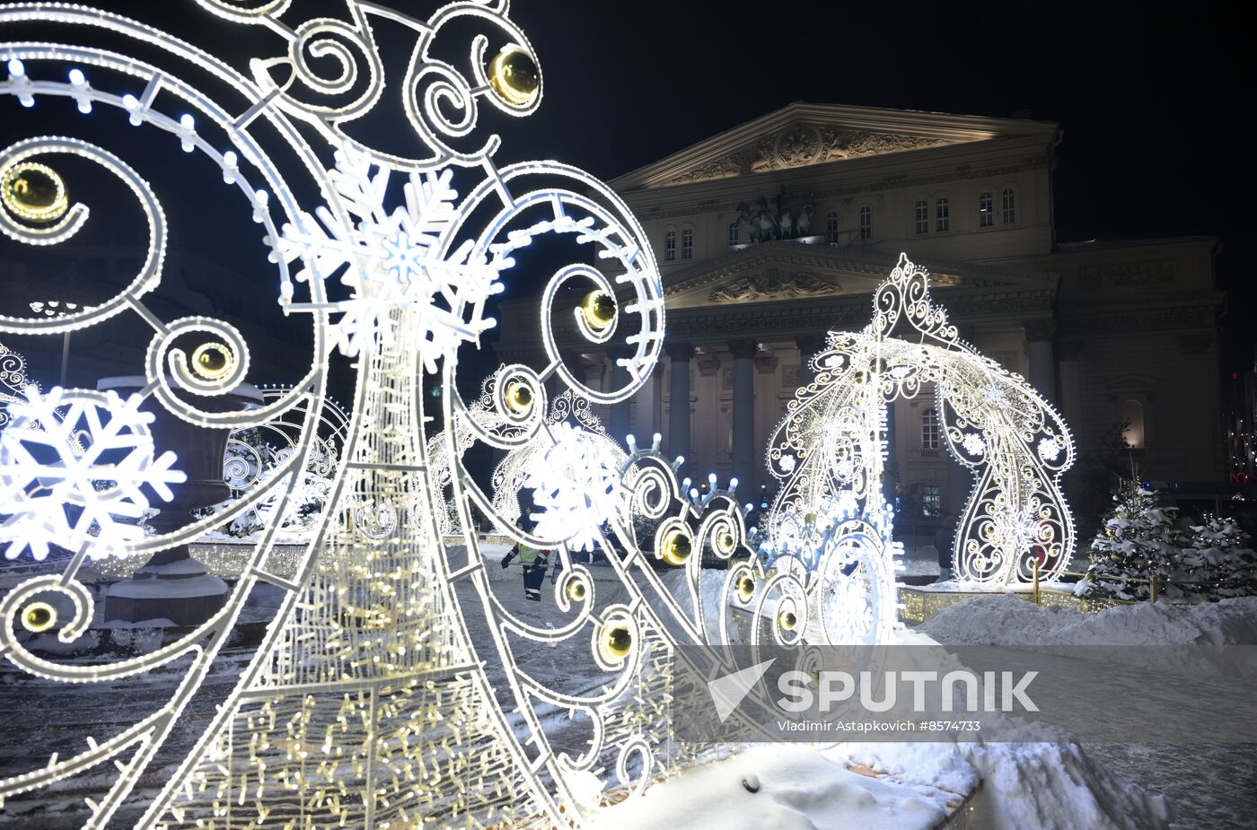 Russia New Year Preparations