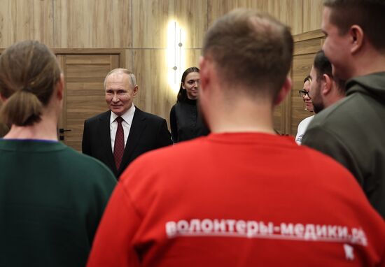 President Vladimir Putin visits RUSSIA EXPO