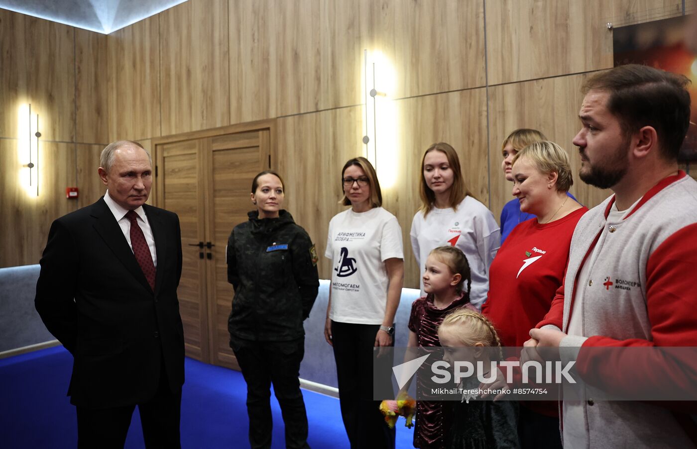 President Vladimir Putin visits RUSSIA EXPO