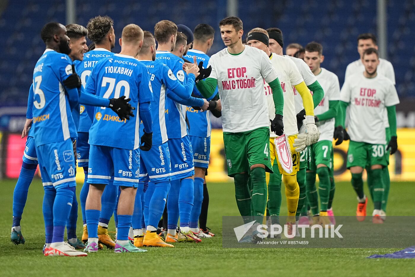 Russia Soccer Premier-League Dynamo - Rubin