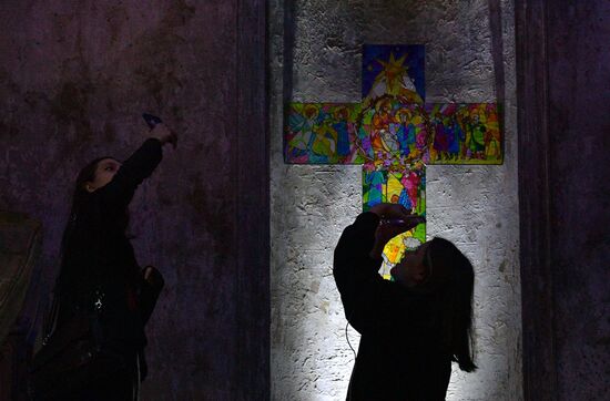 Russia Religion Christmas Exhibition