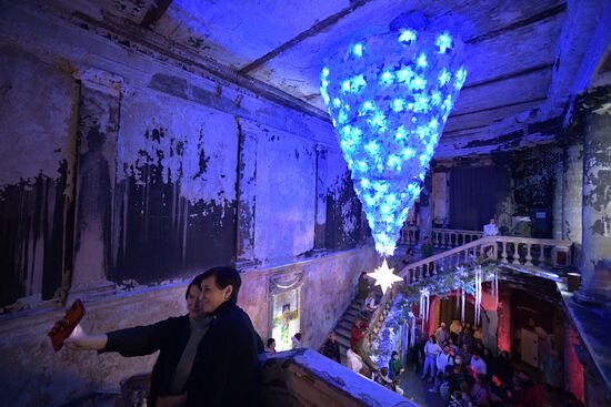 Russia Religion Christmas Exhibition