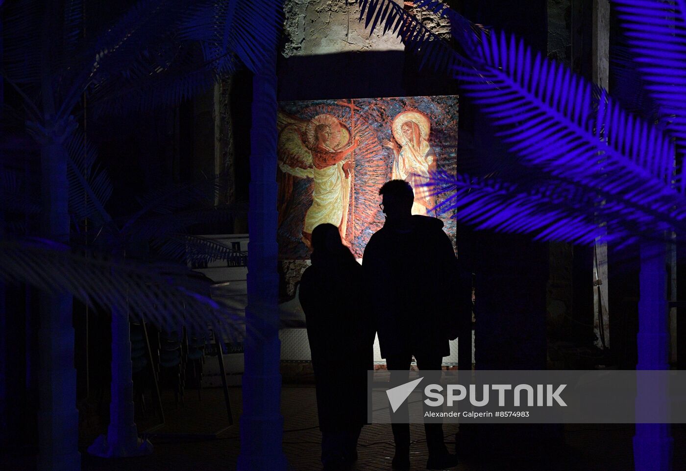 Russia Religion Christmas Exhibition