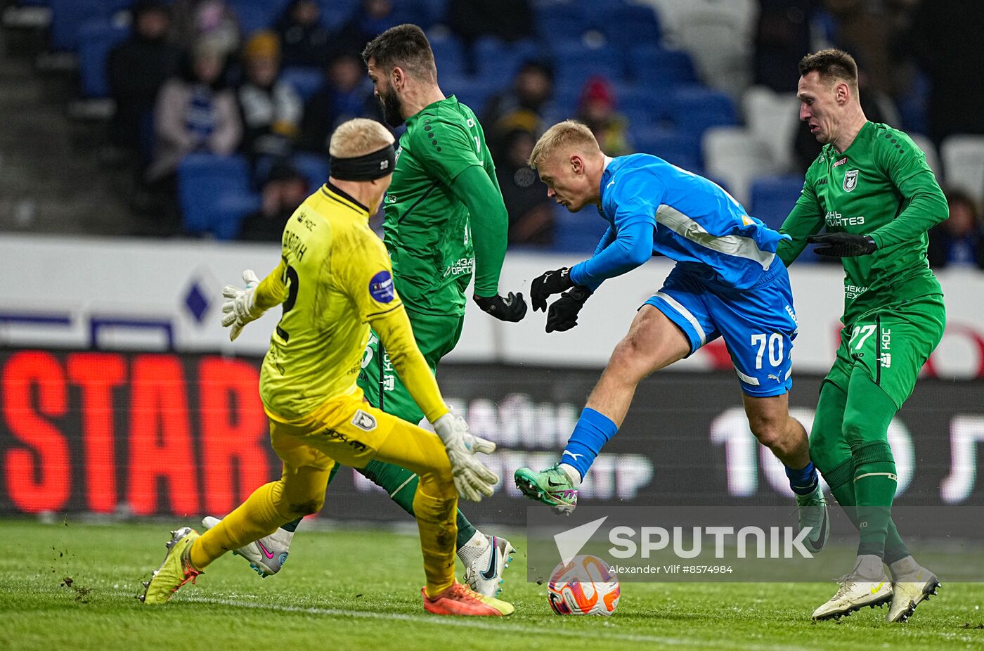 Russia Soccer Premier-League Dynamo - Rubin