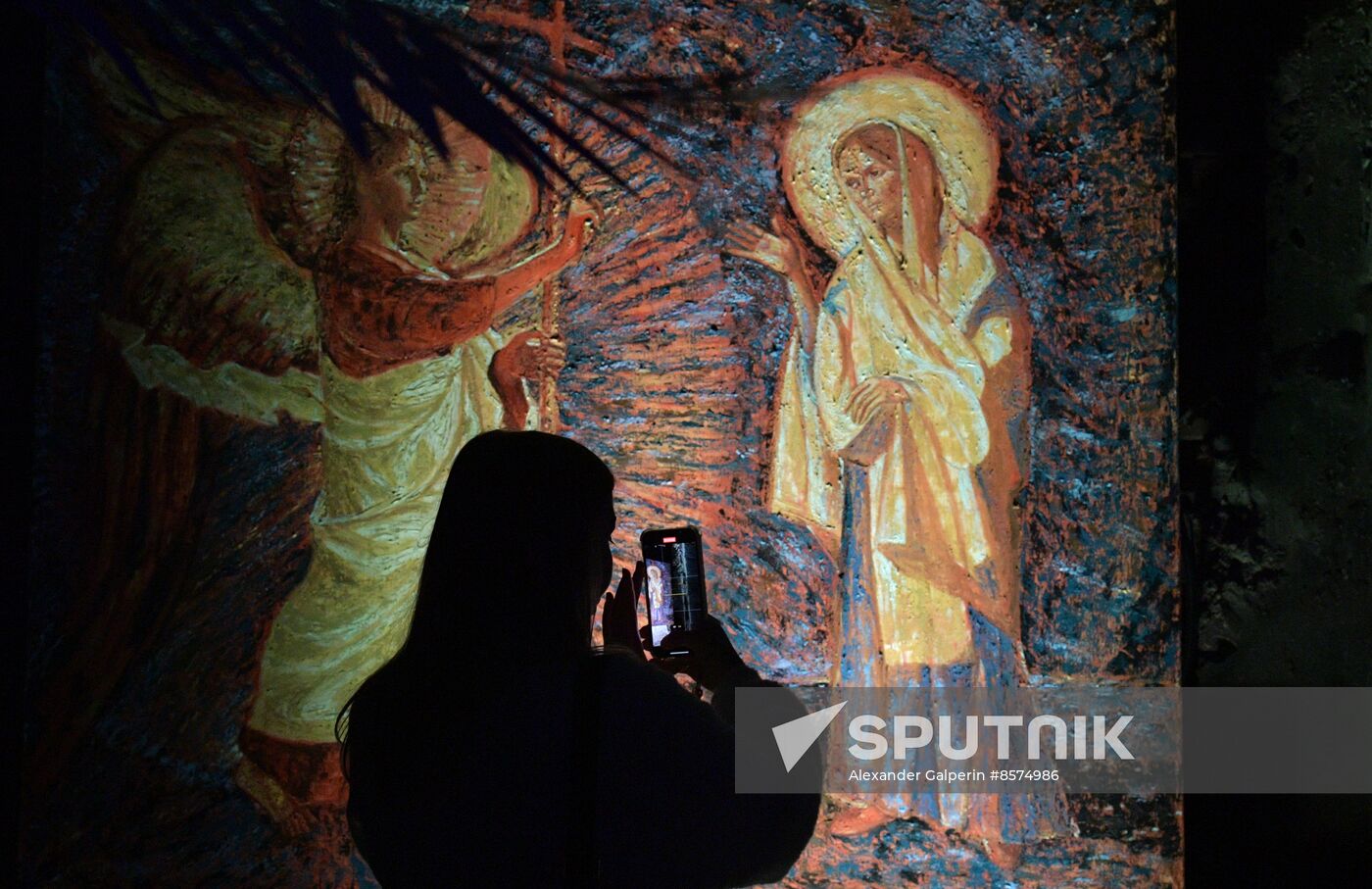 Russia Religion Christmas Exhibition