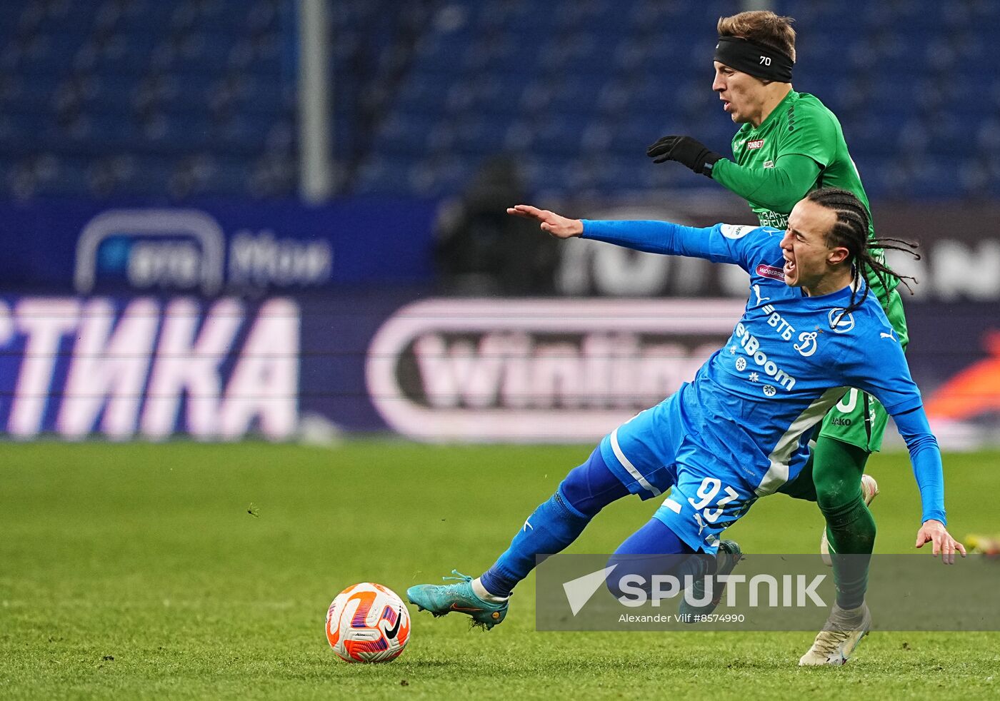 Russia Soccer Premier-League Dynamo - Rubin