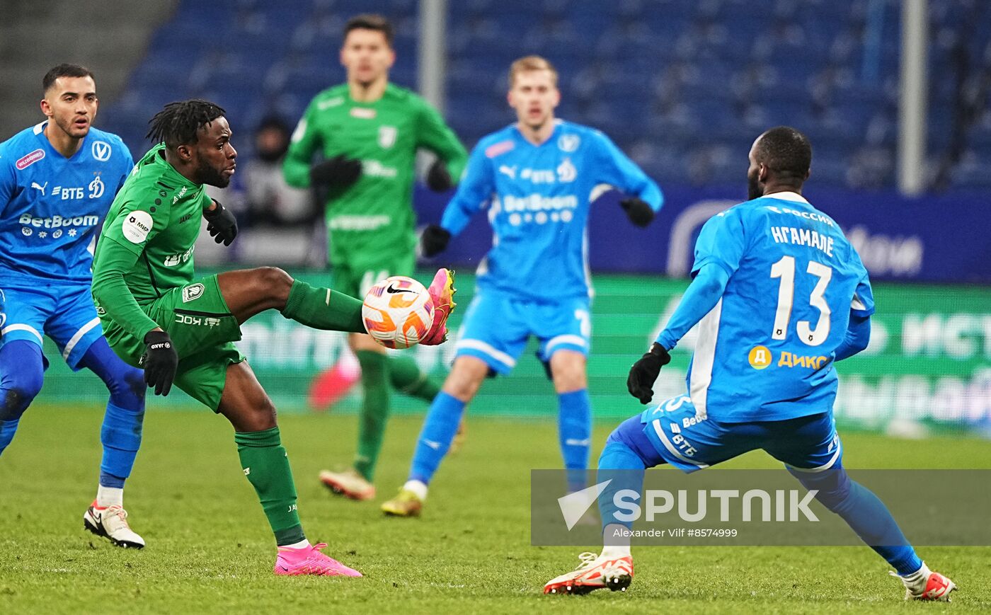 Russia Soccer Premier-League Dynamo - Rubin