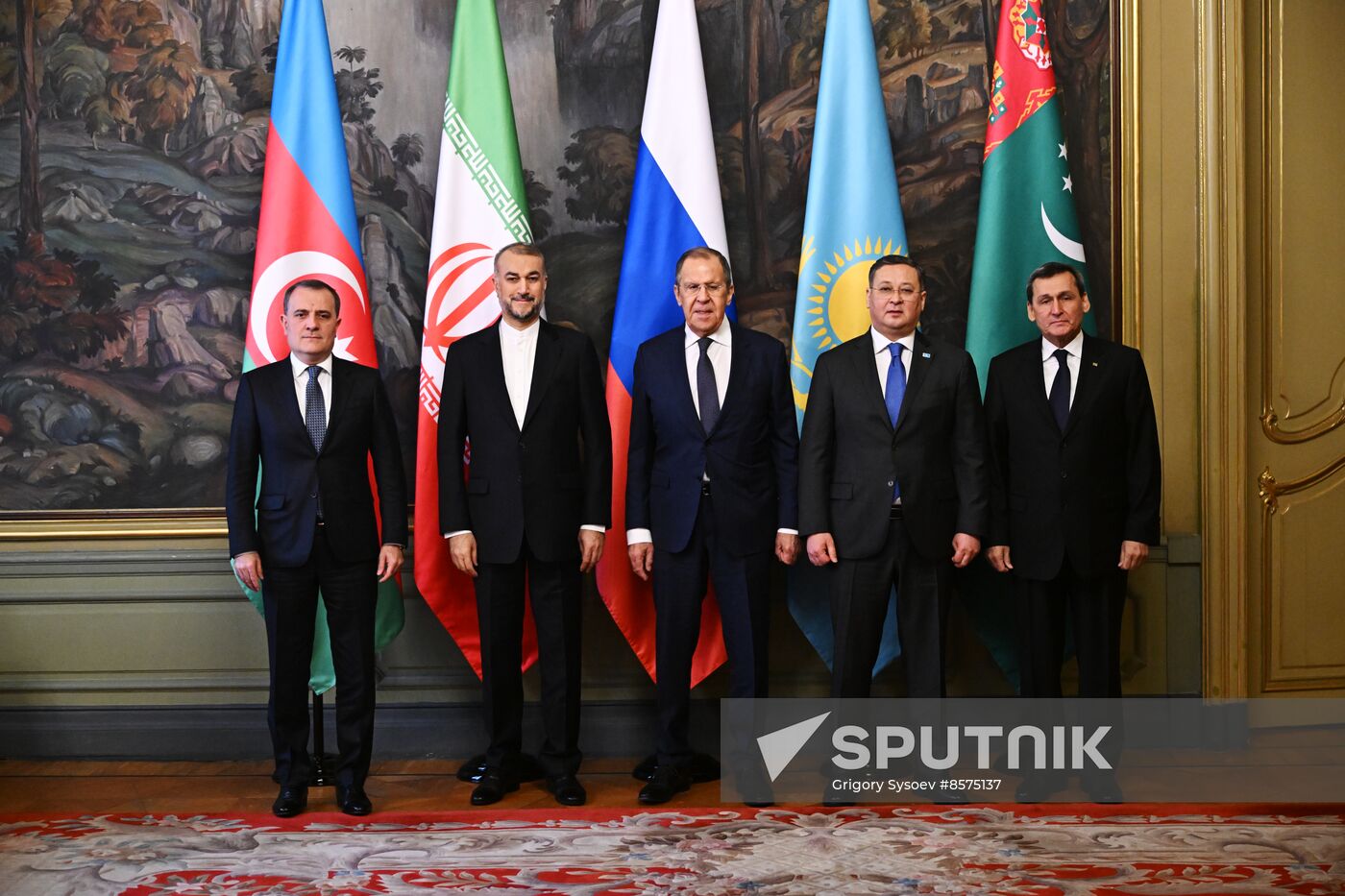 Russia Caspian States Ministerial Meeting
