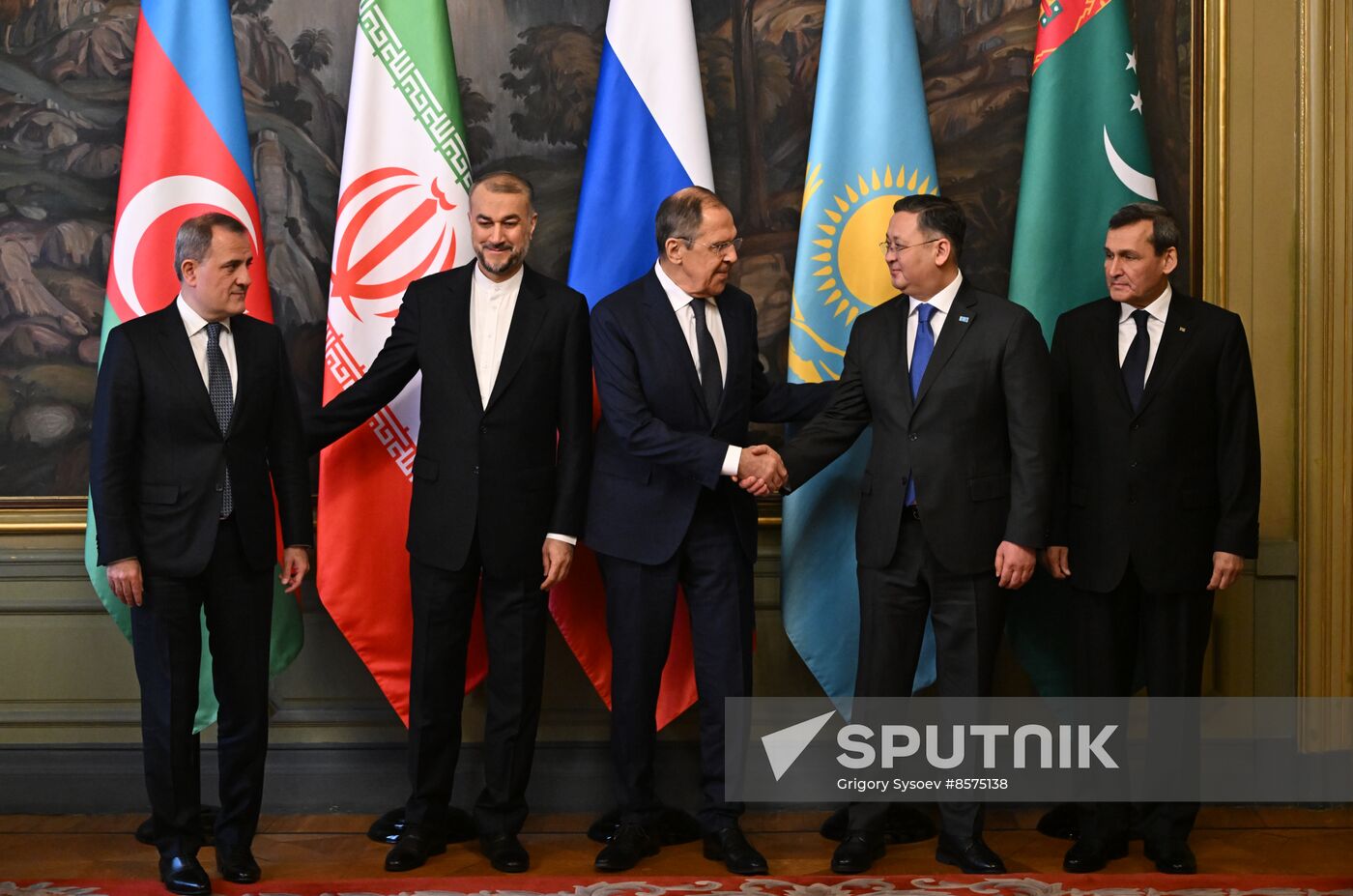 Russia Caspian States Ministerial Meeting