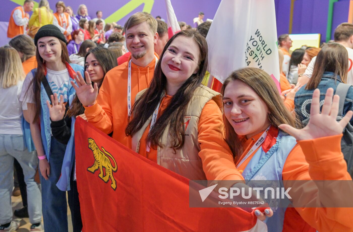 RUSSIA EXPO. Eighty Days Countdown to 2024 World Festival of Youth Volunteer Corps