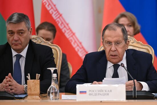 Russia Caspian States Ministerial Meeting