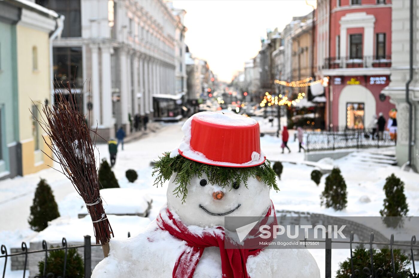 Russia New Year Preparations