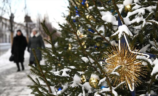 Russia New Year Preparations