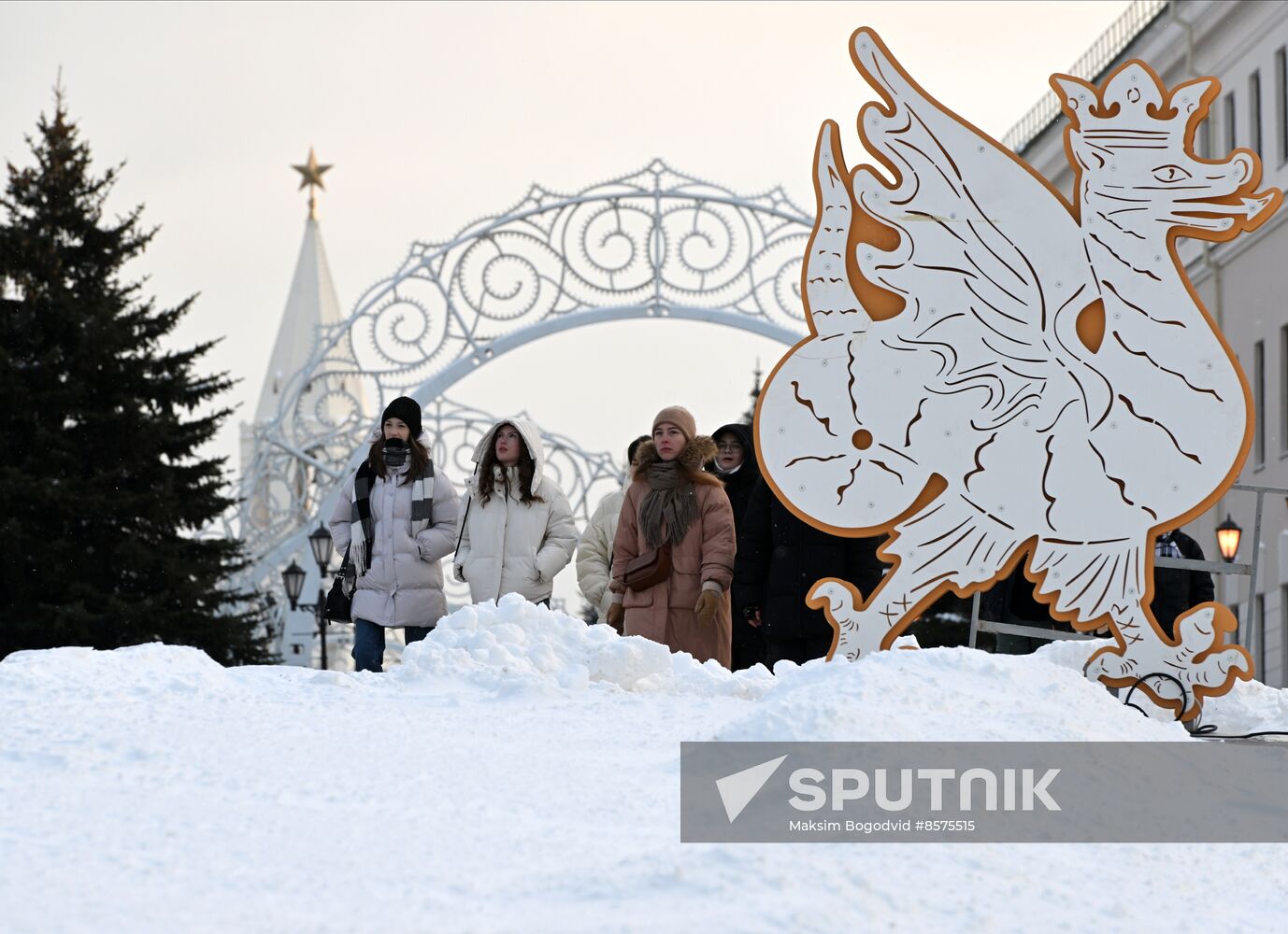 Russia New Year Preparations