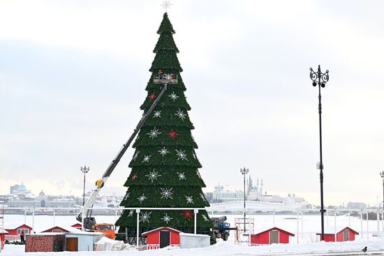 Russia New Year Preparations