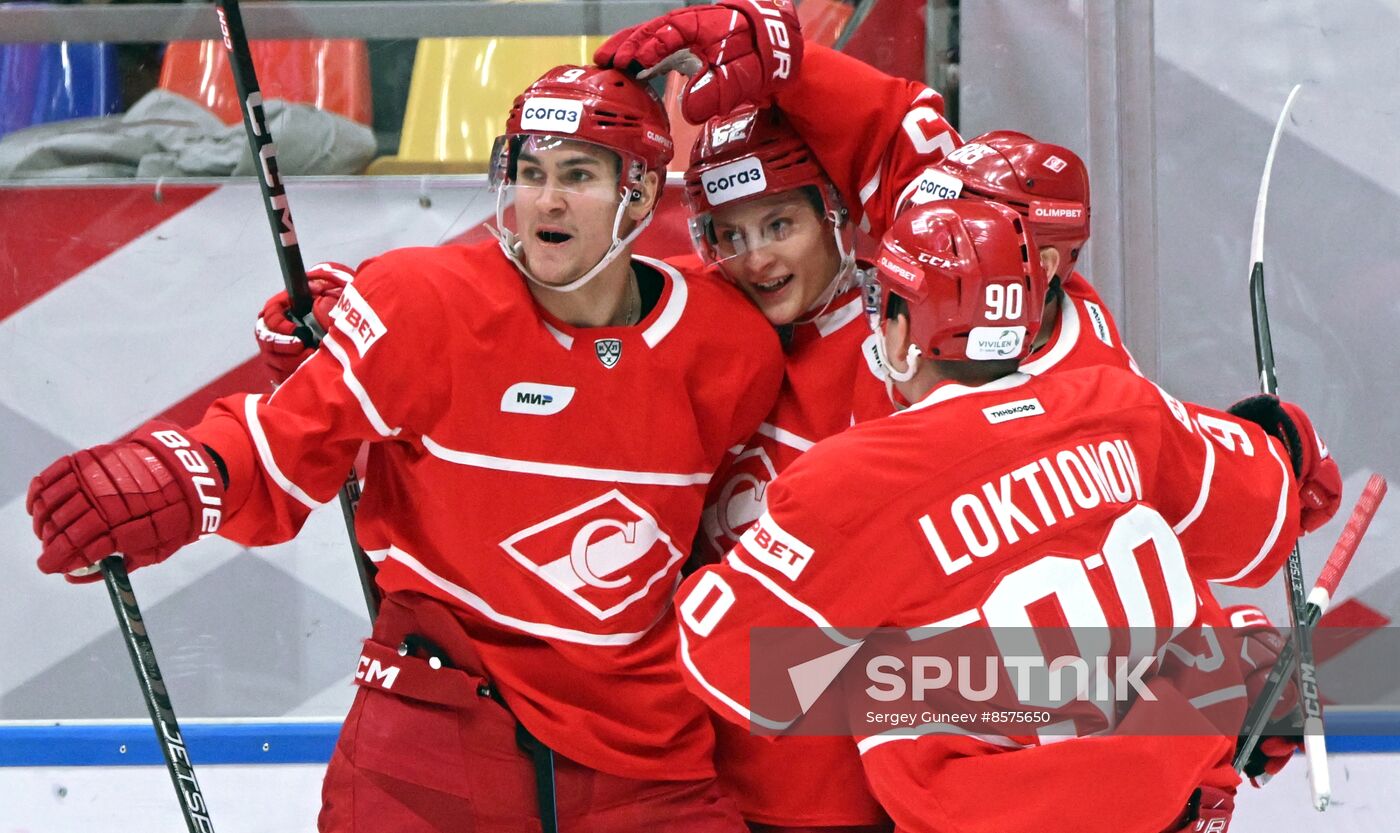 Russia Ice Hockey Kontinental League Spartak - Dynamo