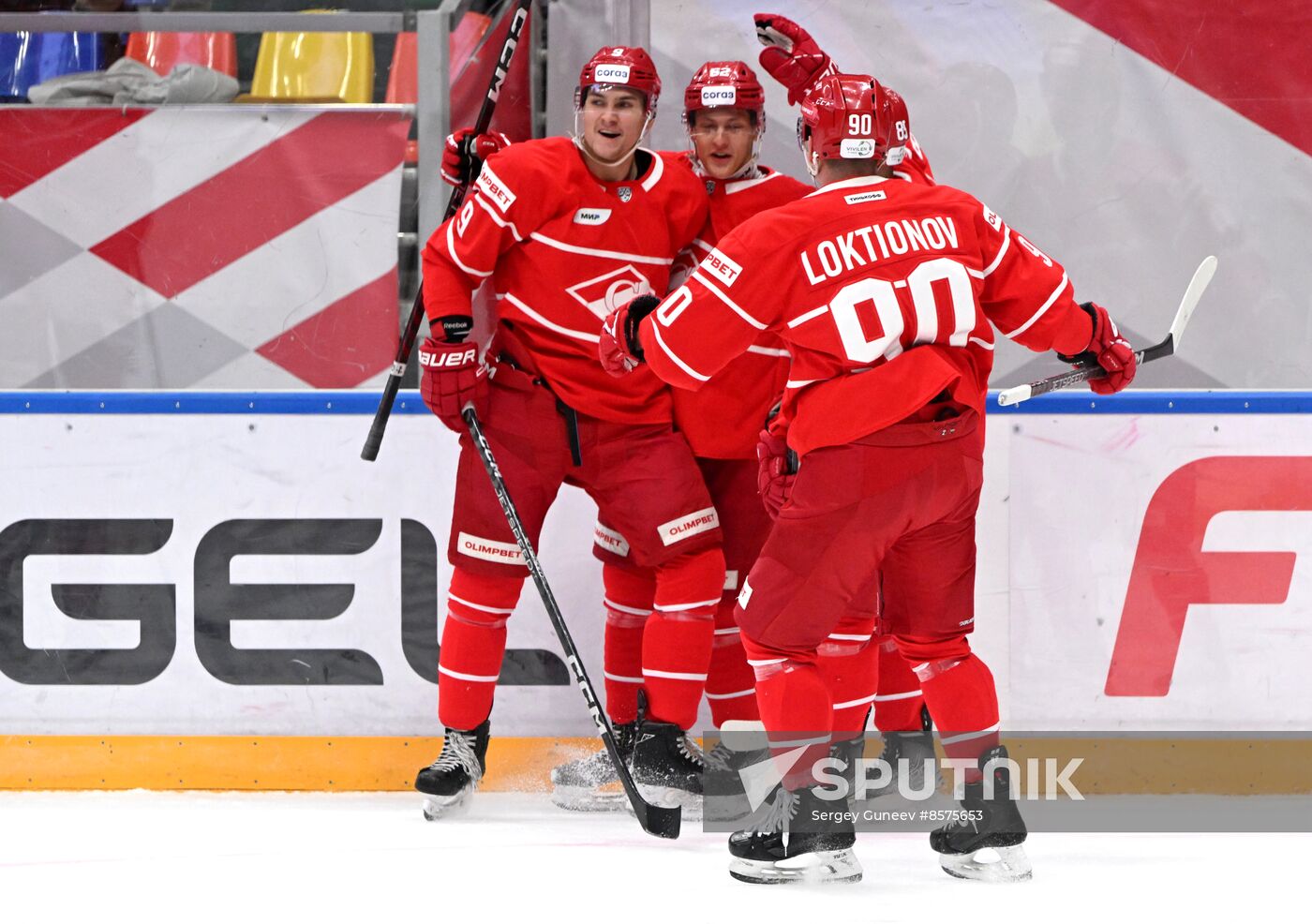 Russia Ice Hockey Kontinental League Spartak - Dynamo