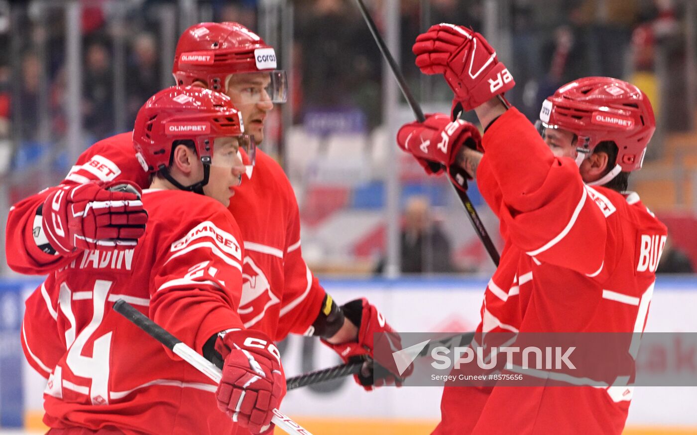 Russia Ice Hockey Kontinental League Spartak - Dynamo