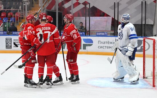 Russia Ice Hockey Kontinental League Spartak - Dynamo