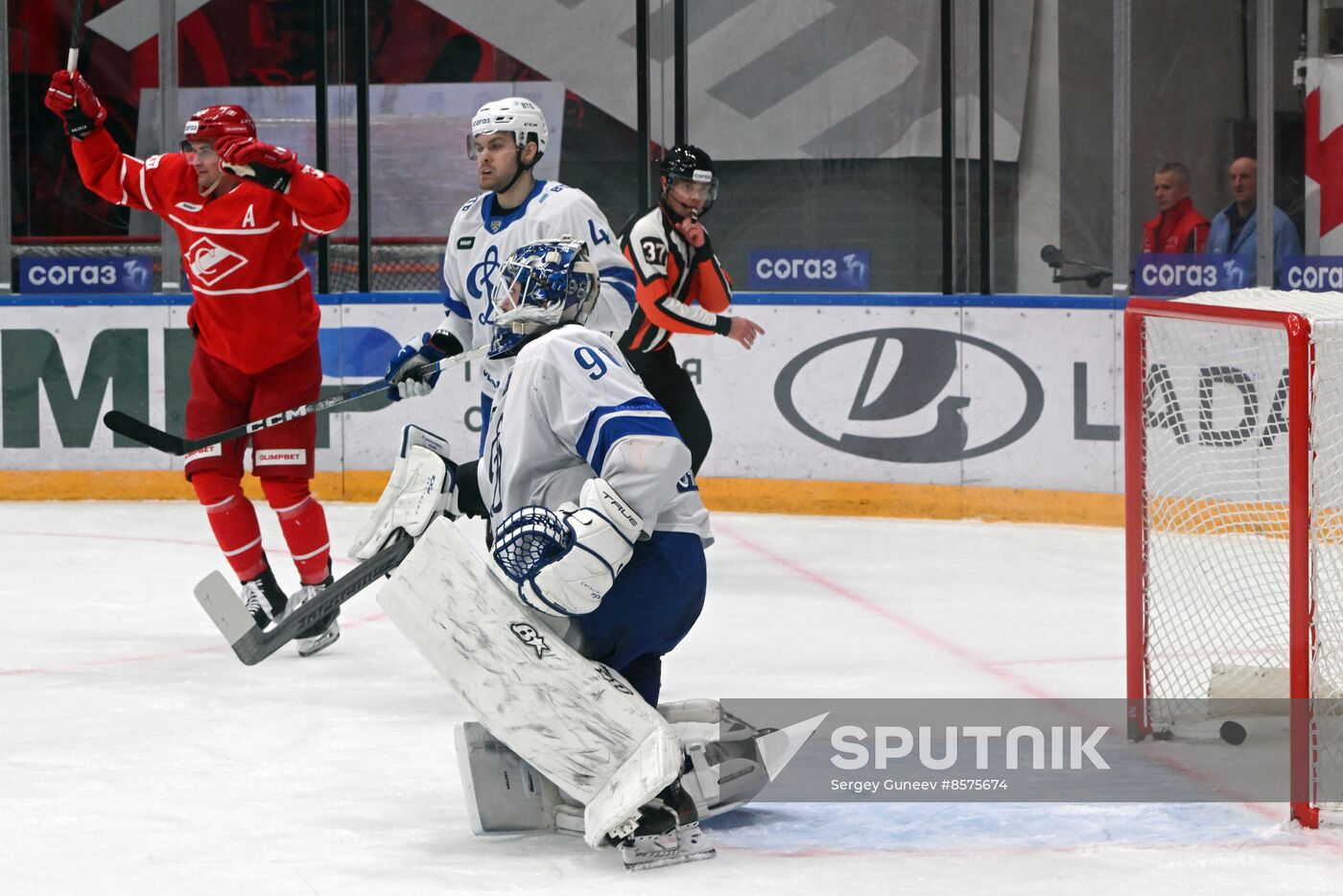 Russia Ice Hockey Kontinental League Spartak - Dynamo