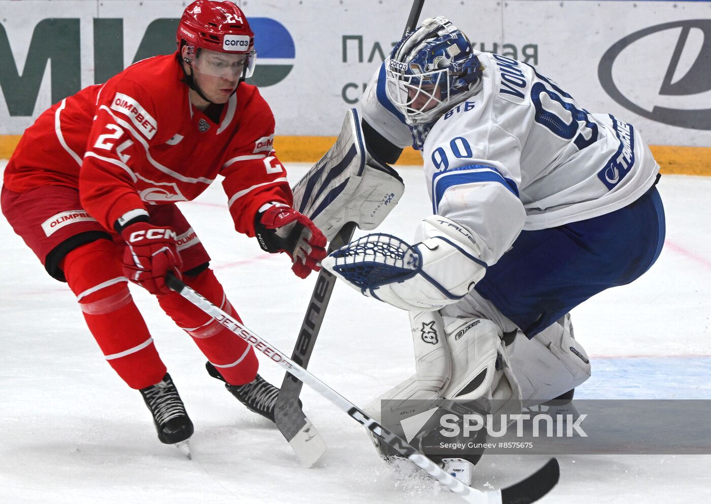 Russia Ice Hockey Kontinental League Spartak - Dynamo