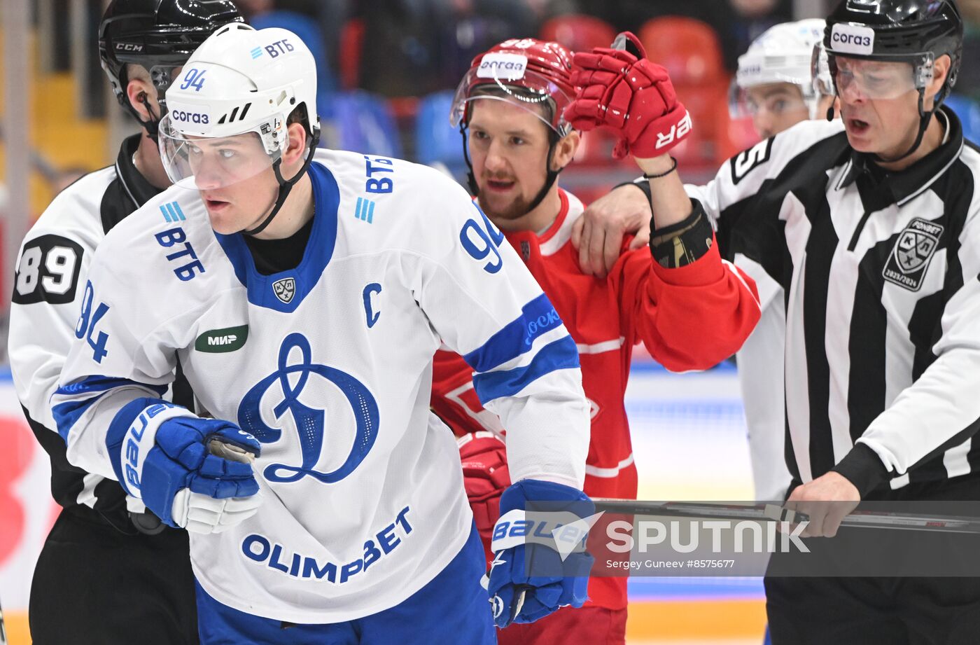 Russia Ice Hockey Kontinental League Spartak - Dynamo