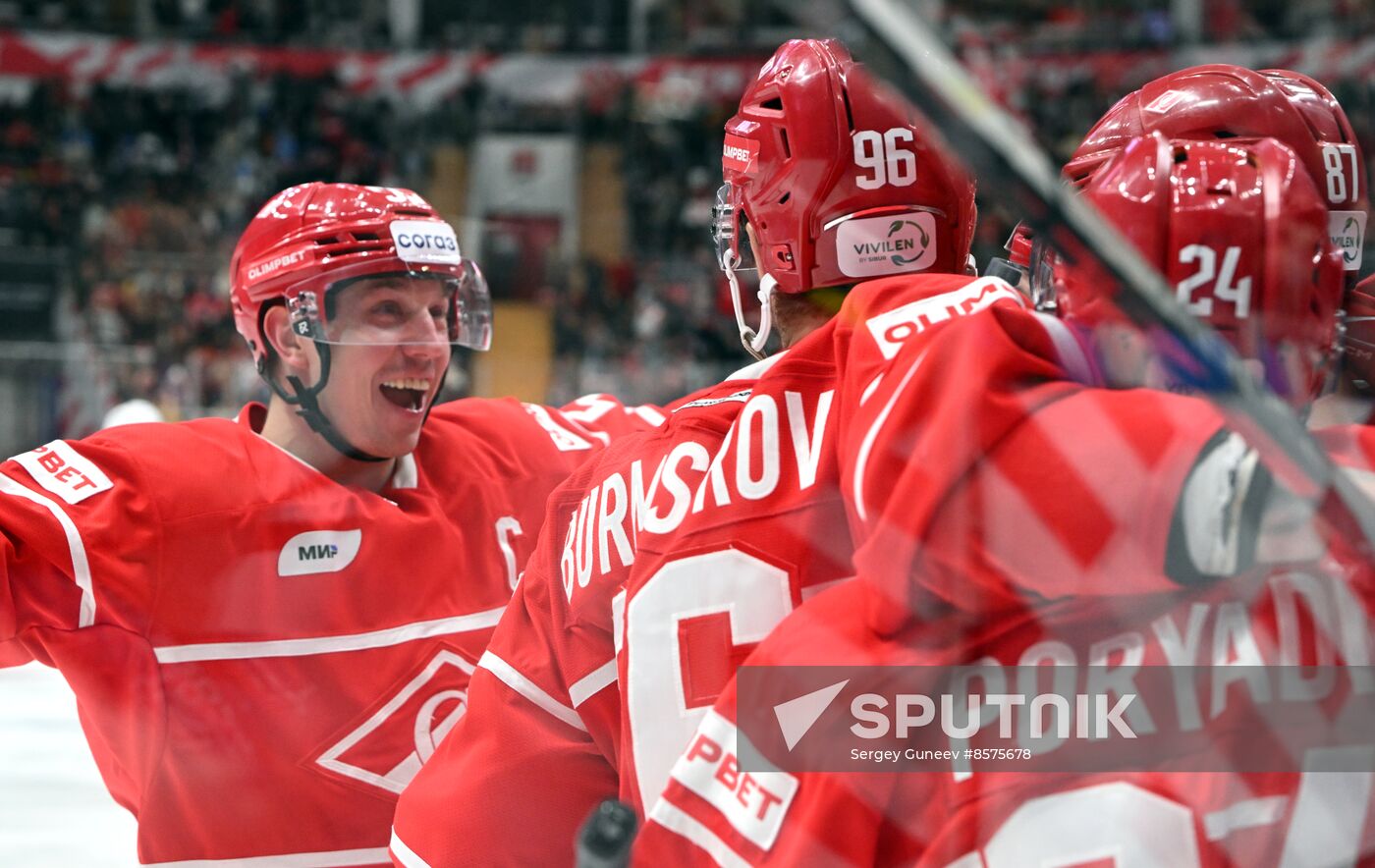 Russia Ice Hockey Kontinental League Spartak - Dynamo