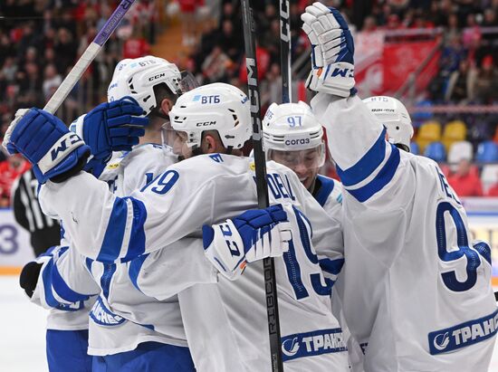 Russia Ice Hockey Kontinental League Spartak - Dynamo