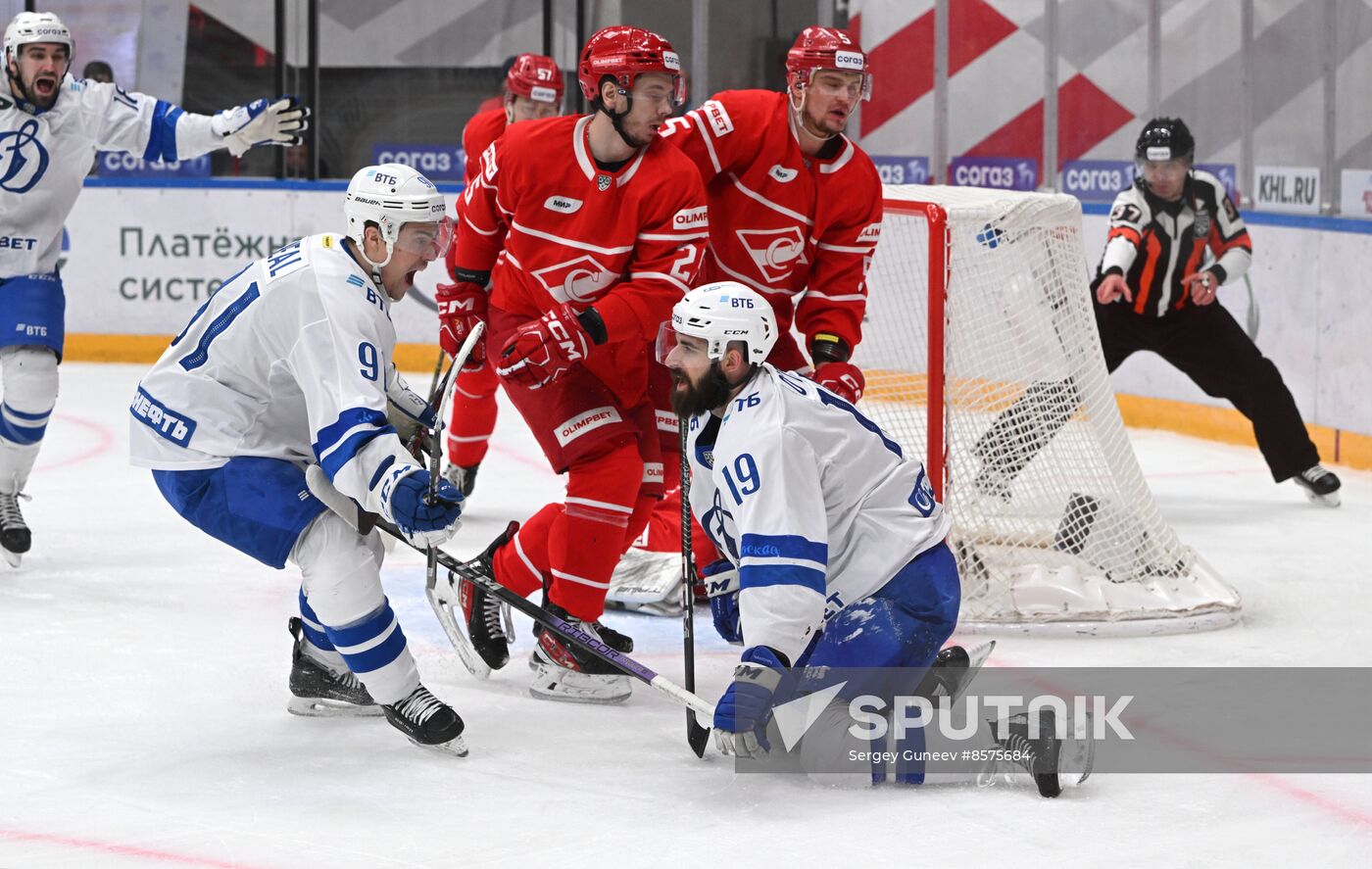 Russia Ice Hockey Kontinental League Spartak - Dynamo