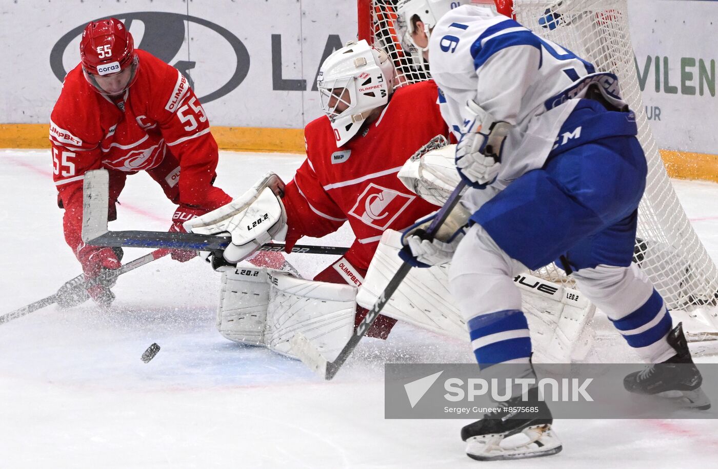 Russia Ice Hockey Kontinental League Spartak - Dynamo