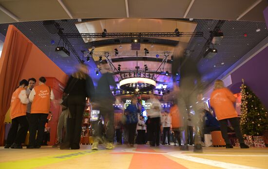 The International RUSSIA EXPO Forum and Exhibition. Pavilion 55 Youth Center. Location: Russia, Moscow. Author: Vladimir Astapkovich/Sputnik. RUSSIA EXPO
