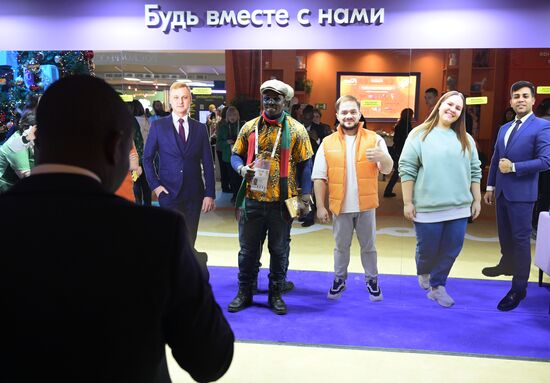 The International RUSSIA EXPO Forum and Exhibition. Pavilion 55 Youth Center. Location: Russia, Moscow. Author: Vladimir Astapkovich/Sputnik. RUSSIA EXPO