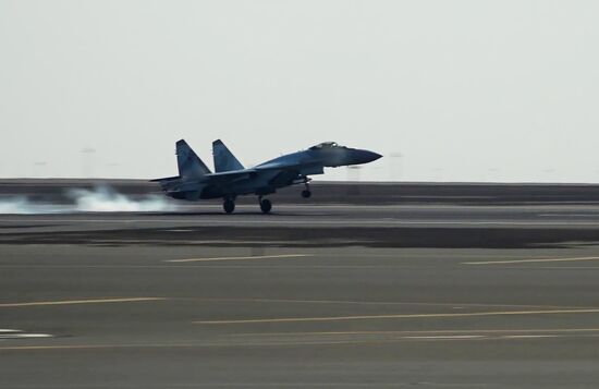 UAE Russia Fighter Jet Escort