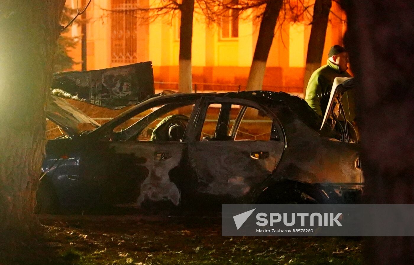 Russia LPR Car Explosion